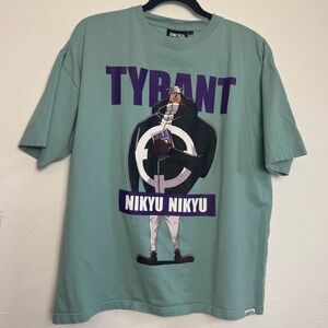 ONE PIECE Tyrant Nikyu Nikyu Anime Graphic T-shirt‎